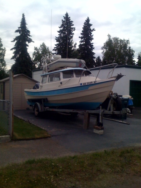 rare light blue Cruiser I ran across in an Anchorage neighborhood (July 2011)