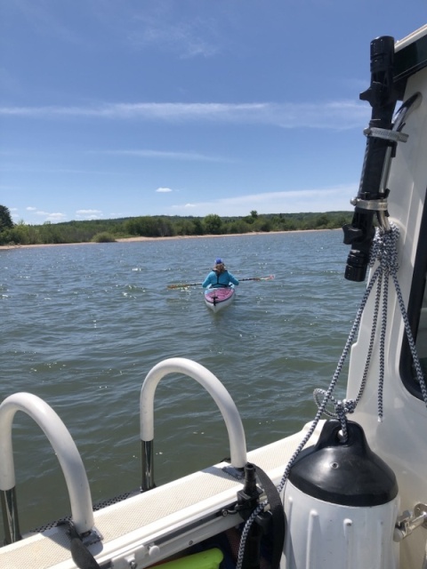 Kayak Launch into Bark Bay - Heading to the Sloughs