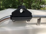 Scotty Roof Rack Locking Rail Mount Close Up