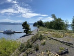 Frank Island boat dock & backcountry campsite