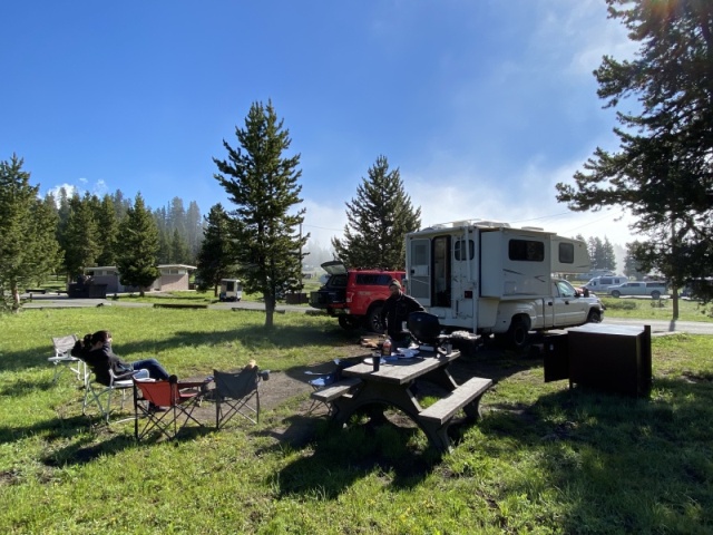 Our 4 day campground site