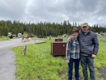 June 17th opening day at the Bridge Bay campground.  We were checking out sites for son & family