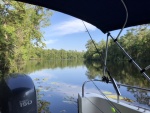 Shakedown cruise. Ochlockonee river