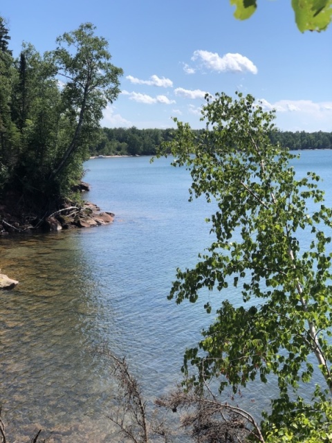 Lighthouse Bay - Just South of Sand Island Lighthouse