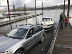 River trial at Willamette Park, Portland