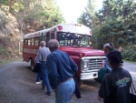 (seabran) The bus to the Pub on Galliano Island