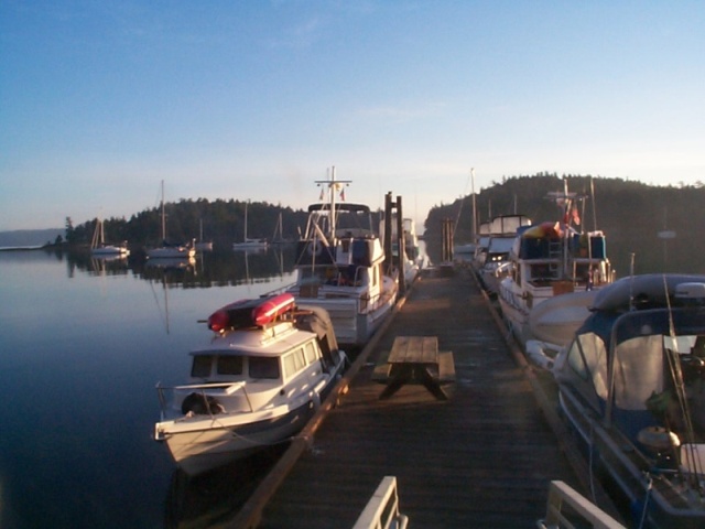 (seabran) Dock at Prevost Harbor - Stuart Island
