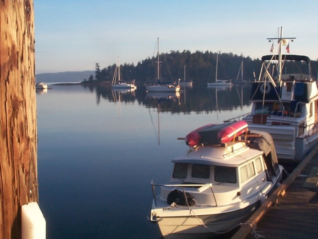 (seabran) Favorite morning picture - Prevost Harbor