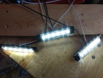 3 LED pods for inside the gallery cabinet