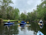 Kayaking in Salt Springs. Mike, Rosanne, Colby