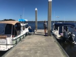 CTraveler and Mystery Girl on the Free Dock