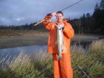 20070317 - 05 Fishing Wilson River - SUCCESS - My first Steelhead