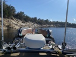 Tall bluffs on the St.Marys River 