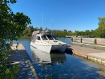 Round Island riverside park, another run for momma. Just south of Vero Beach.