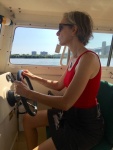 tasha at the helm