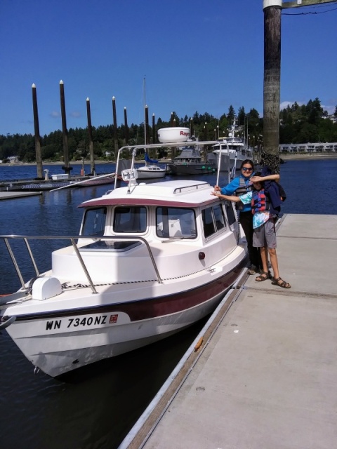 Sea trials at Swantown in Olympia