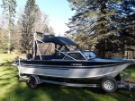 previous boat, 1988 22ft smokercraft with a 3.0 omc cobra.  We got Hammerhead because this boat was a maintenance nightmare and I was tired of working on it...  It was a cool boat once it was running good