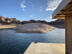 Low water around Oak Canyon outhouse