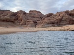 Water in Oak Canyon Bay, but not in Oak Canyon