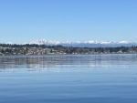 April - Blake Island - Olympic Mountains