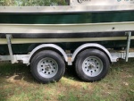 Easy Loader Tandem Axle 4000 lb capacity trailer w 14 in wheels