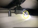 Roof rack leak point - from roof
