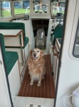 She loves boating!