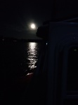 Night time on Cuba Lake