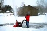 Byrdman w/Terry's Snow Shovel - Now That is Blow'n Snow!