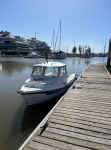 First time in the water. Petaluma River