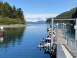 At the Elfin Cove outside dock