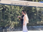 Float plane wedding