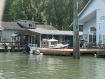 C-Dory on the Multnomah Channel near the Willamette River. 