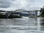 My first view of the Willamette Falls