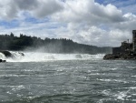 Up close to the Willamette Falls
