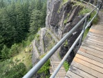 The Beacon Rock path way.