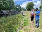 Lock tender Matt sharing history with Rosanne