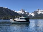 At anchor in Sawmill Bay