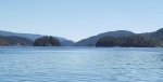 Looking down Malaspina Inlet