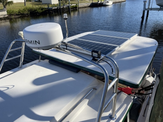 Hard top solar install