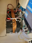 These 12 volt 65 ah batteries provide power to my Rhodan 96\