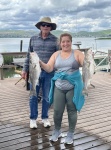 Steve and Carmen with their fish