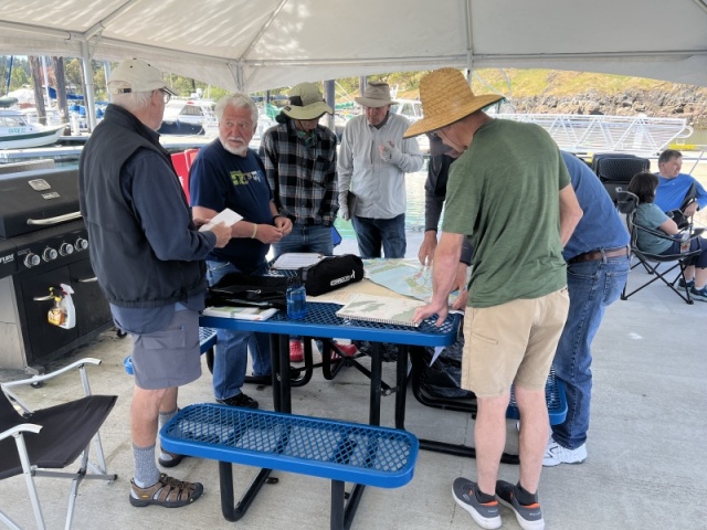 Planning for the Princess Louisa Inlet cruise