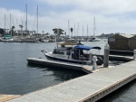 C-Traveler at the guest dock in Marina Del Rey