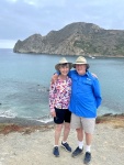 Jim and Kath at Catalina Harbor