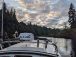 First night on the C-Otter! Lake Merwin, WA