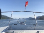 Following a Local thru Seymour Narrows