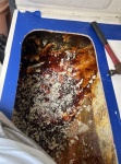 THICK super sticky resin stuff coating entire hull