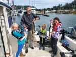 Kids in the ocean
