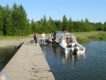 Highlight for Album: Having fun at Cottonwood Lake